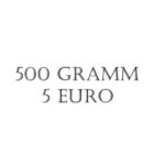5 Euro / 500 Gramm