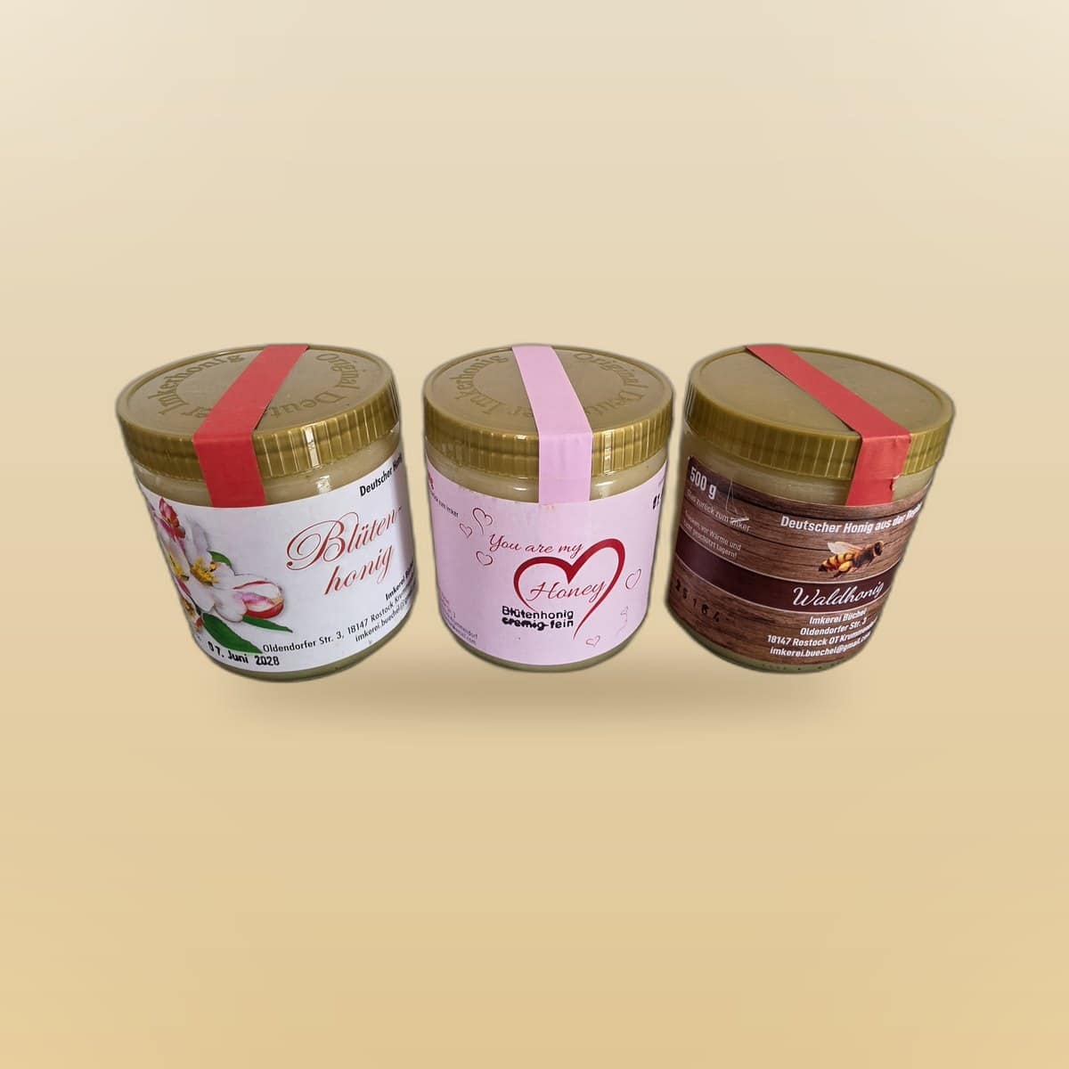 Honig-Trio mit Wichtel-Paar – Bild 3