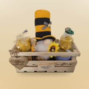 Bienen-Zylinder Lieblingsmensch – handgemachte Honig-Geschenkkiste der Imkerei Büchel Rostock