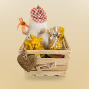 Herbst-Wichtel Großset – handgemachte Honig-Geschenkkiste der Imkerei Büchel Rostock