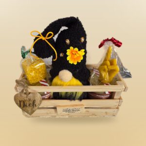 Wald-Wichtel mit Humor – handgemachte Honig-Geschenkkiste der Imkerei Büchel Rostock